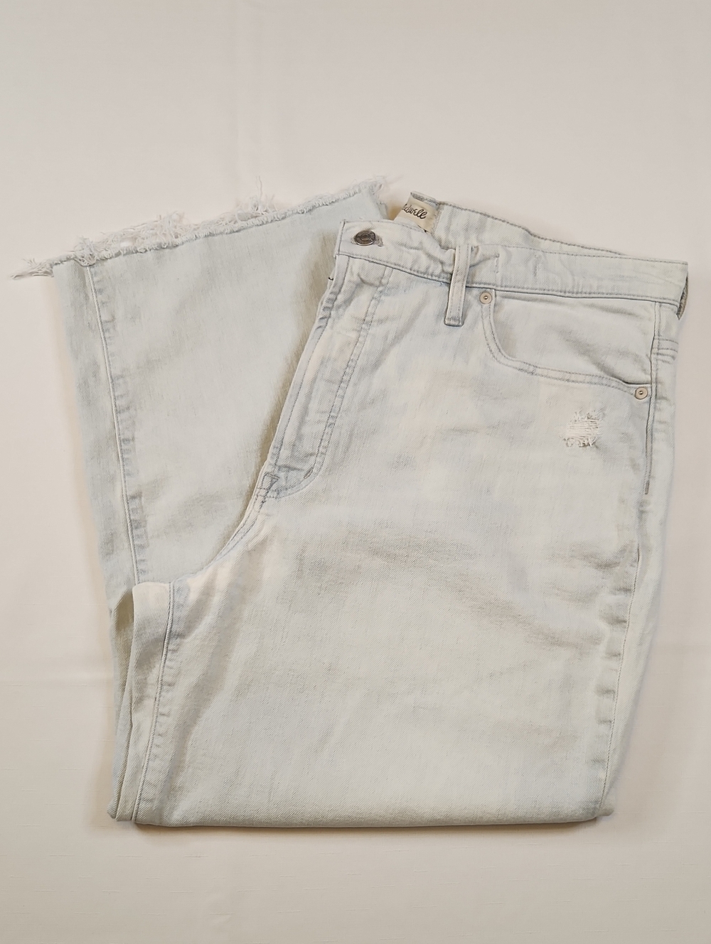 Madewell Light Vintage Wash Wide-Leg Jeans